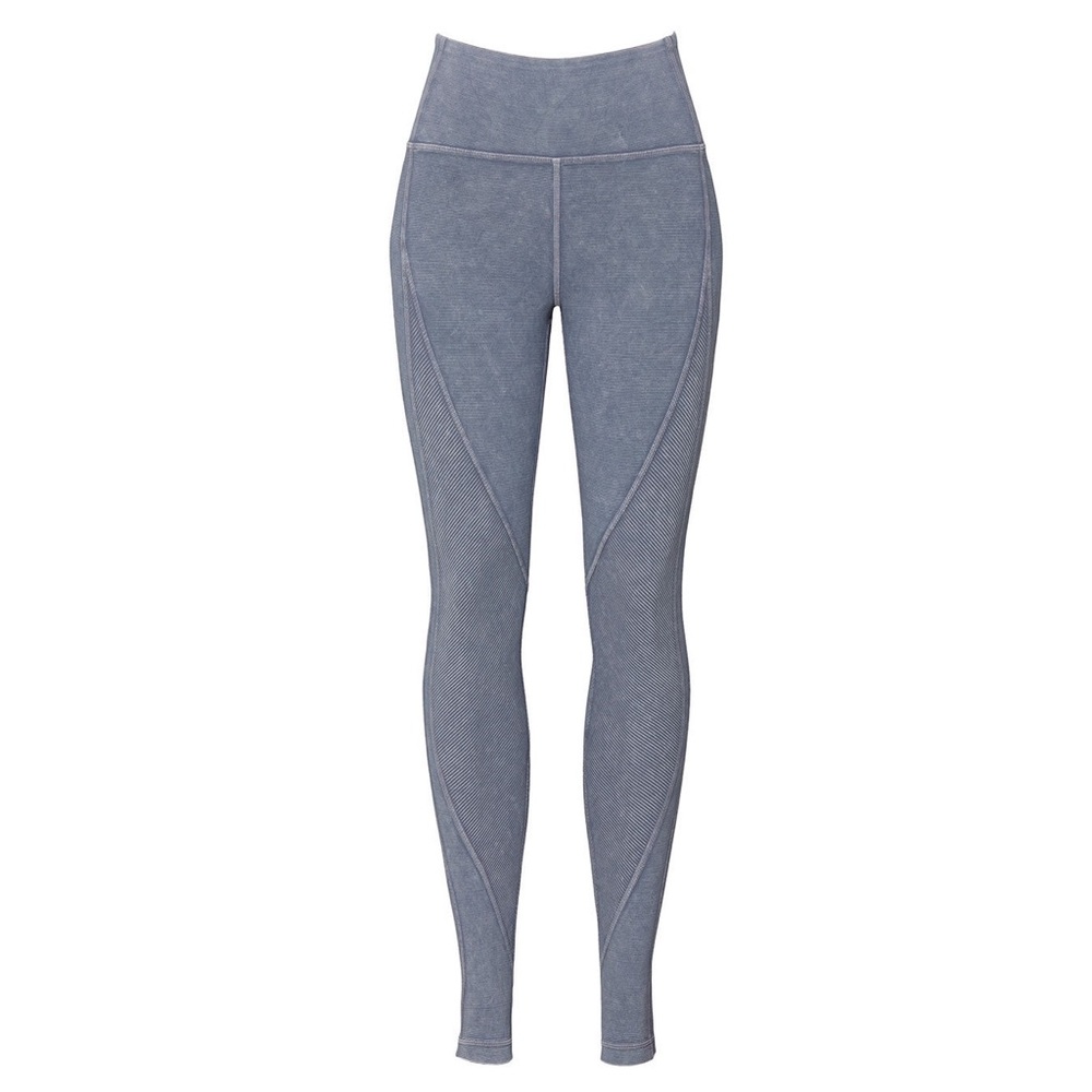 Lululemon Wunder Under HR Tight 28” Rib Wash Grey